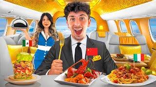 Eating EVERY Airplane Food From Around the World!