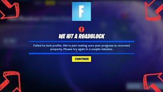 How To Fix Fortnite Failed To Lock Profile