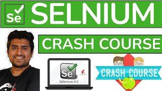 Selenium Crash Course for Complete beginners In 1 Hour with Selenium IDE + Selenium Grid(with Notes)