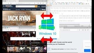 How To Split Screen On Windows 10