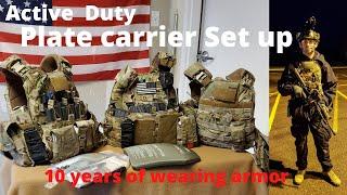 Operational Plate carrier setup