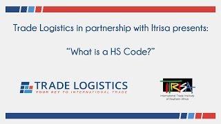 What is a HS Code?
