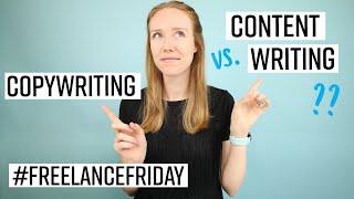 Copywriting vs. Content Writing - Is There a Difference? Tips from a Fiverr Pro | #FreelanceFriday