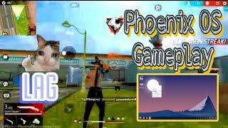 Phoenix Os Free Fire Gameplay | OB 42 |Amma Laptop | 4gb Ram | Lag | Settings #phoenixos #ob42