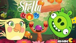 Angry Birds Stella Pop! Easter Update! New Splash Fruit! 20 New Levels!