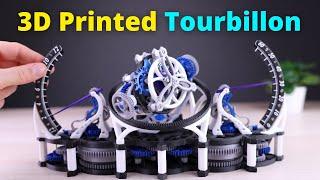 3D Printed Tri Axial Tourbillon - Mechanical Delight