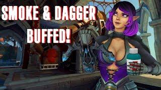 Skye Smoke & Dagger Buff | Paladins PTS Gameplay