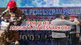 PAM PEMILU TAHUN 2024 ‼️ANGGOTA DITRESNARKOBA TERJUN LANGSUNG KE LAPANGAN ‼️PEMILU DAMAI