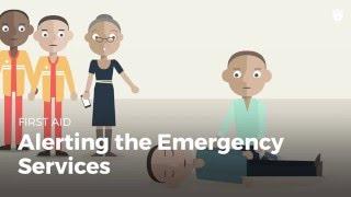 Learn first aid gestures: Alerting the Emergency Services