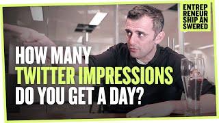 How Many Twitter Impressions Do You Get a Day?