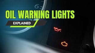 Oil WARNING Lights EXPLAINED What You Need to Know!