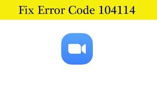 How To Fix Zoom Meeting Error Code 104114 Android Phone | Fix Zoom Meeting Not Open Problem