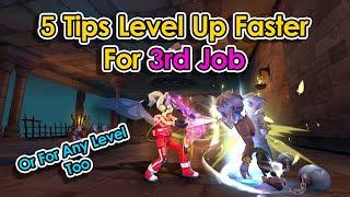 [ROX] 5 Tips To Level Up Faster For 3rd Job (Or Any Level) | Ragnarok X Next Generation | King