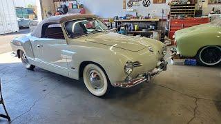 '59 Karmann Ghia Kabriolet at Vintage Classic Specialist!