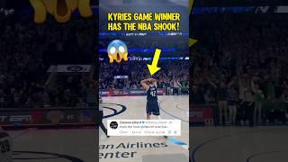 Luka & Dame Lillards REACTION to Kyrie's INSANE GAME WINNER!