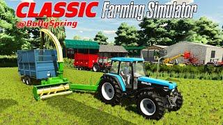 Farming in the 1990's on BallySpring | Farming SImulator 22 - rolling back the years