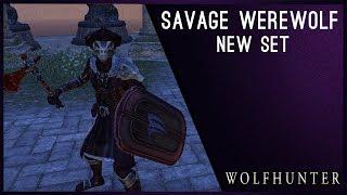 Savage Werewolf Set Medium Armor - Wolfhunter DLC ESO