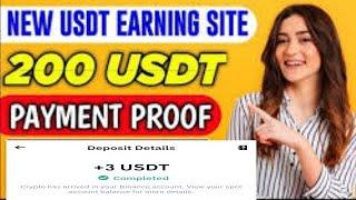 usdt investment site | daily withdraw 3usdt | live withdraw proof 3 usdt