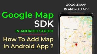 Google Map Integration In Android Studio Project | Show A Marker On Google Map |  @CodeByAshish