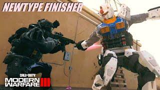 NEWTYPE FINISHER Finishing Move [Mobile Suit Gundam RX-78-2] MW3 S4 Execution