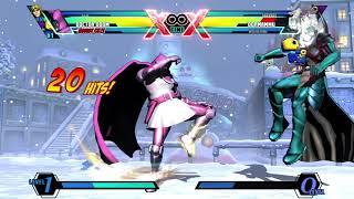 UMVC3 - Servbot Hard Tag combos