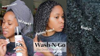 HAIR || Trying The Doux Mousse DEF for my one product wash n go