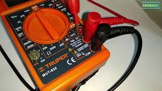 how to use digital multimeter first steps | SosaNasa1 English