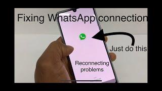 How to fix WhatsApp Reconnecting Problems/ WhatsApp calling not working/ No Sound on WhatsApp