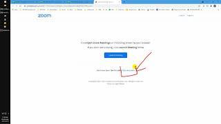How to Open Zoom Meeting on Chrome Browser