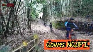 Gowes ngopi di hutan || jalur buat ugal ugalan