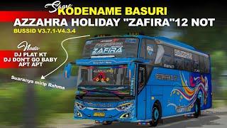 KODENAME BASURI ZAFIRA 12 NOT | ASIK LUR | BUSSID V.3.7.1-V4.3.4