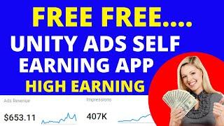 Unity ads self click | Unity ads payment proof | unity ads self earning trick | unity ads earning