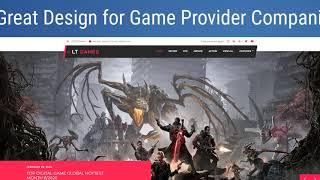 Introducing LT Games WordPress Theme