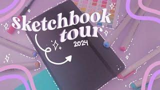  sketchbook tour 2024  art inspiration