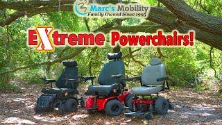 What is the BEST All Terrain Powerchair? - Extreme Powerchair Comparison - X8 V6 and Quantum