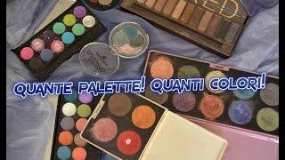 Quante palette! Quanti colori!  Primo video del 2016