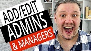 How To Add Admin Manager To A YouTube Channel [Change Channel Owner]