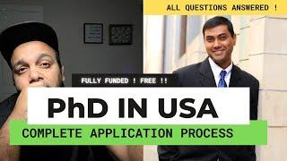 How to do PhD In USA | Application Process Guide ft @DesiAmericanProfessor