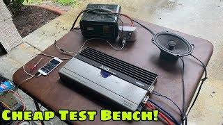 Cheap Test Bench Set Up For Car Amplifiers / How To: Testing Amps