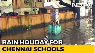 Schools, Colleges In Chennai Closed Today After Heavy Rain Alert