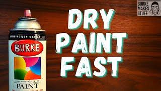 Spray Paint Drying Hack - Hot Box - tip, trick, hack