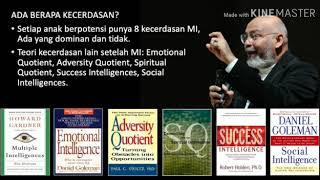 BEBERAPA TEORI KECERDASAN POPULER by Munif Chatib