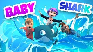 Sing and Dance Along to the Catchy Baby Shark Song: Fun for Kids! - Lyuko and friends