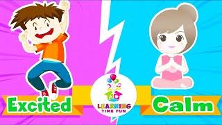 Learn OPPOSITES for KIDS! (Opposite Words Vocab Booster) | Toddler Learning Videos