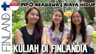 CERITA MAHASISWA INDONESIA KULIAH DI LUAR NEGERI FINLANDIA VLOG | INFO BEASISWA S2 BIAYA HIDUP KERJA