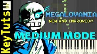 NEW AND IMPROVED - Learn to Play Megalovania from Undertale - Medium Mode