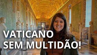 Museu do Vaticano Antes da Multidão | Turismo em Roma