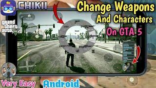 GTA 5 all guns list chiki gloud gaming all characters changes all wapens