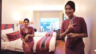 Pramugari Cantik Lion Air saat Nginap di Hotel Kota Manado, Intip Aktifitasnya Dalam Kamar Hotel