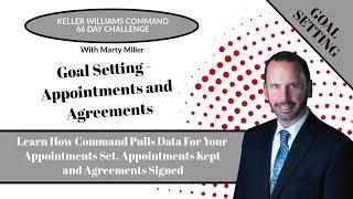KW Command 66 Day Challenge Goal Setting - How Does Command Track Appointments and Agreements